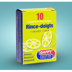 Rince-doigts extra-large par 10