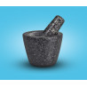 Mini mortier en granit 10 cm