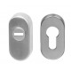 Rosace protecteur blindé de cylindre INOX - LE JEU