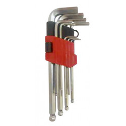 JEU DE 9 CLES MALES DE 1.5 A 10 ECO