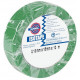 Ruban élect. 15 mm x 10 m VERT (en pack 10 rlx)