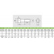 VIS CHC INOX A2 10X100 mm type BTR