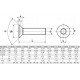 VIS FHC INOX A2 6X100 (boite 100)