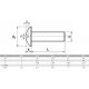 VIS POELIER INOX A2 5X12 mm