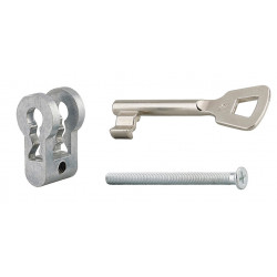 Adaptateur CLE L pour serrure à encastrer CP