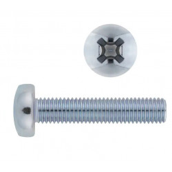 VIS METAUX ZING.TR CRUCI. 4 X 12 mm