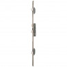 Serrure 3 points pêne droit demi tour axe 30mm têtière plate
