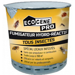 FUMIGATEUR HYDRO REACTIF TOUS INSECTES Boîte de 10 GR pièces 170 m3