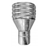 ADAPTATEUR INOX FLEX 155F / 80M RIGIDE