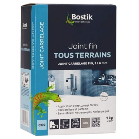 JOINT CARRELAGE FIN blanc - 1kg