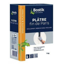 PLATRE FIN - Boite 1kg