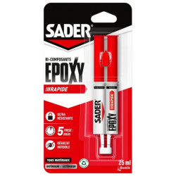 Epoxi bi-composant Rapide - Seringue 25ml