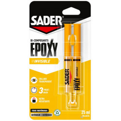 EPOXI BI-COMPOSANT Invisible - Seringue 25ml