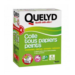 Colle pour papier peint 32m2 en poudre