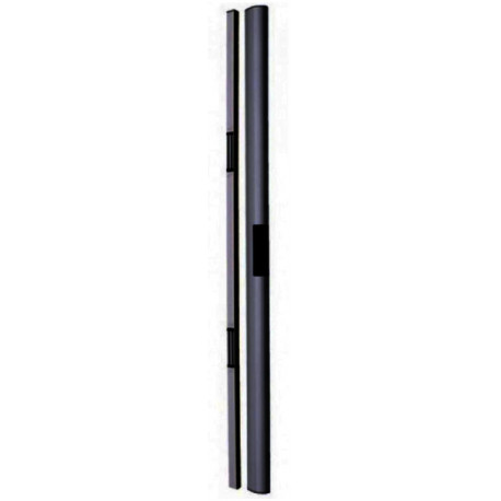 Bandeau ventouse 2,50m noir 2 x 300 kg