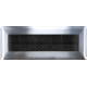 GRILLE 18 x 7 cm INOX Brossé
