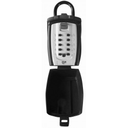 Coffre à clés mural G4S à code programmable – grande capacité, alliage renforcé