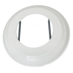 Rosace à ressort blanc 83mm