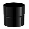 Manchette F/F noir brillant 12cm 200mm