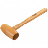 Maillet bois naturel 60 mm