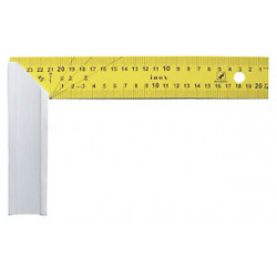 EQUERRE MENUISIER ALU 250MM