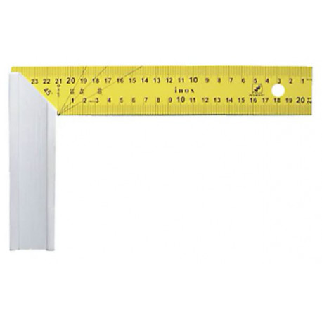 EQUERRE MENUISIER ALU 250MM