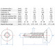 tableau vis autoperceuse TF