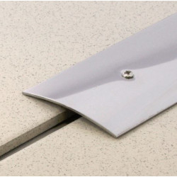 Seuil plat à visser 70mm Inox 2,70m