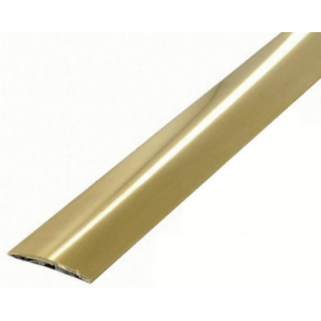 Seuil de porte adhésif laiton 30mm 73cm