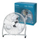 Ventilateur metal de sol trés puissant 140W - 51cm