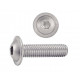 VIS INOX TB A EMBASE HEXA CREUX 4X10 mm