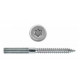 Tige double filetage zinguée M6 x 40 mm TORX