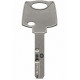 Clé Interactif Maillechort Mul-t-lock profil 262S+ / 262G+ / 262S