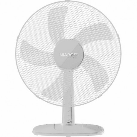 Ventilateur de table Blanc 45W - Ø43CM