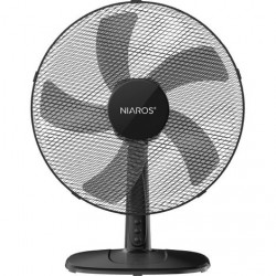 Ventilateur de table Noir 45W - Ø43CM