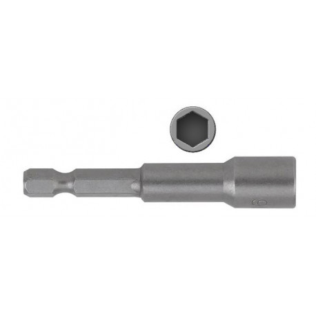 Douille magnétique 1/4" - 6mm