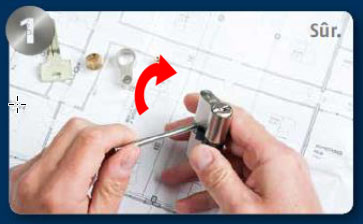 Démontage cylindre modulaire