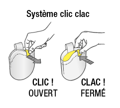 Systeme sac clic clac