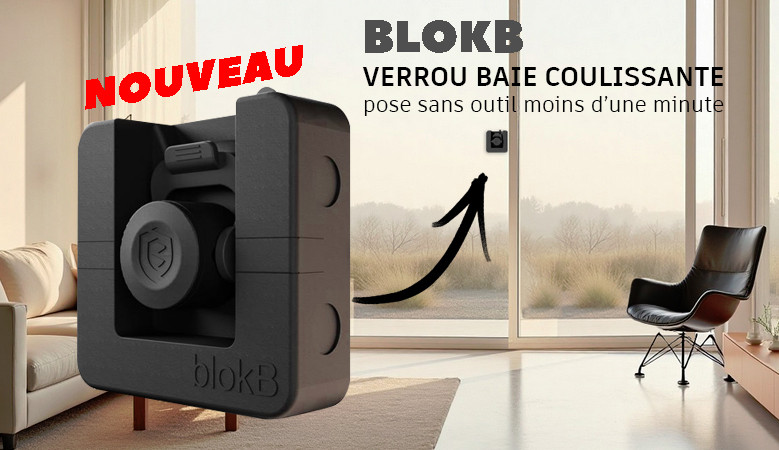 Verrou baie coulissante
